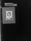 Reproduced Portrait of a Woman (1 Negative), February 1-4, 1966 [Sleeve 1, Folder b, Box 39]